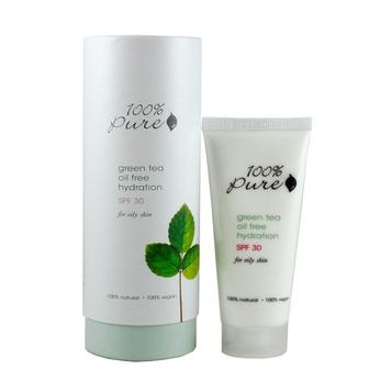 100% Pure Увлажняющий лосьон для лица «Зелёный чай» SPF30