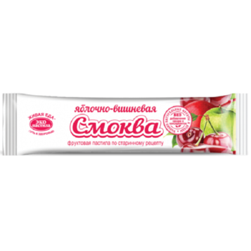 ЭКО ПАСТИЛА Смоква Яблочно-Вишнёвая