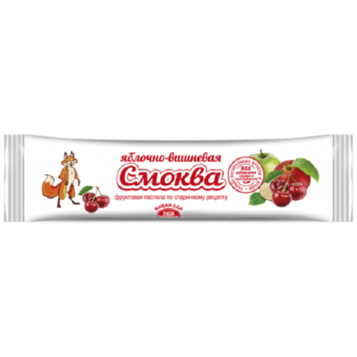 ЭКО ПАСТИЛА Смоква Детская "Лисичка и Вишенка"