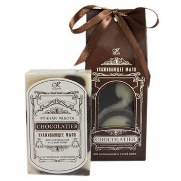 Клеона Ухаживающее мыло в коробке «Chocolatier»