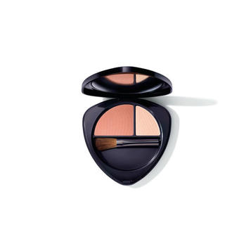 Dr.Hauschka Make-up Mallow Румяна для лица двойные 01 нежный абрикос (Blush Duo 01 soft apricot)