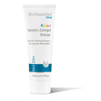 Dr.Hauschka Med Детская зубная гель-паста "Апельсин" (Kinder Sensitiv Zahngel Orange)