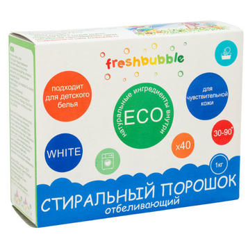 freshbubble Порошок для стирки белья отбеливающий