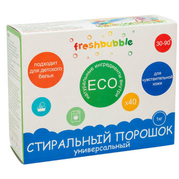 freshbubble Порошок для стирки белья универсальный