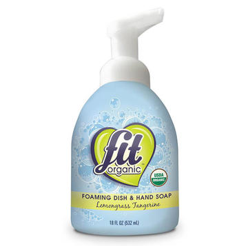 Fit Organic Органическая пенка для мытья посуды и рук «Лемонграсс-Мандарин»