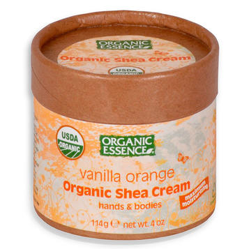 Organic Essence Shea Cream - Vanilla Orange/Органический крем Ши (Карите) — Ваниль Апельсин,118 мл