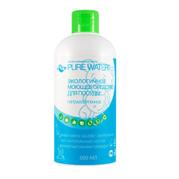 Pure Water Средство для мытья посуды гипоаллергенное